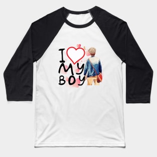 I love my boy Baseball T-Shirt